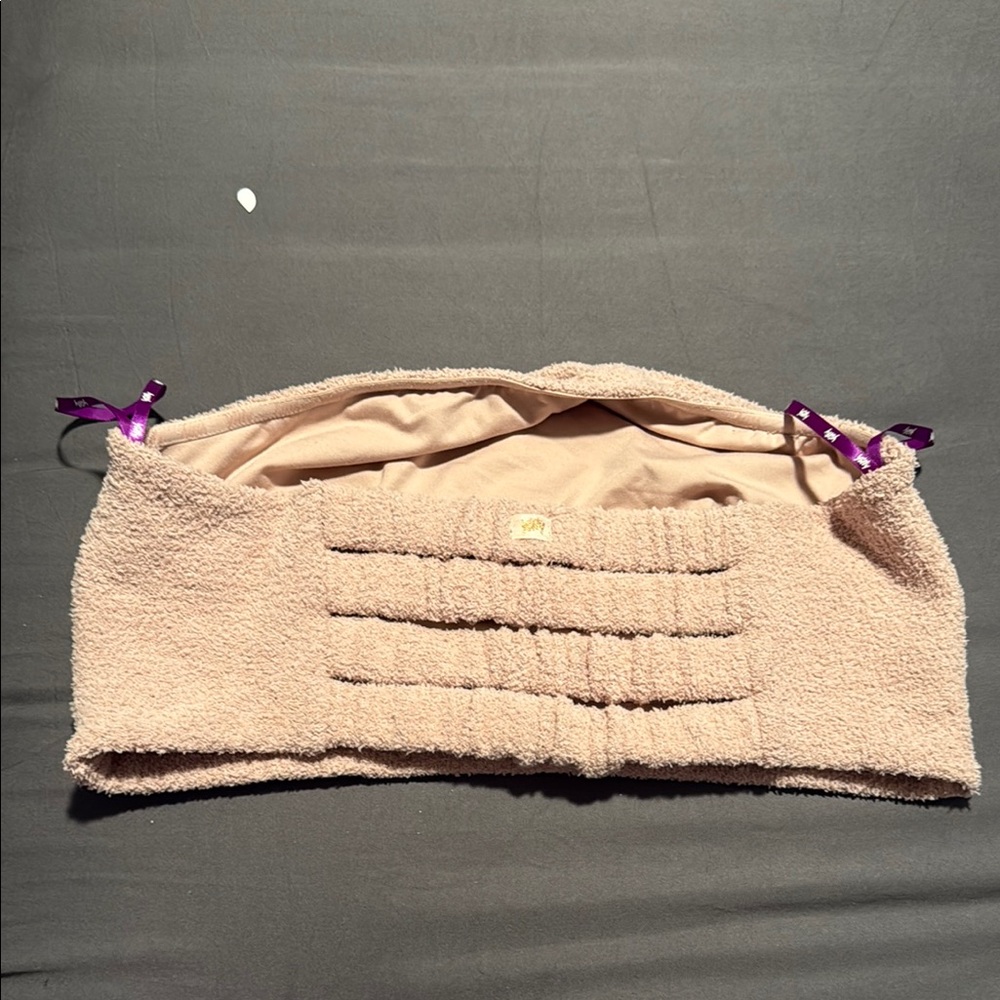 YITTY Tan Bra with Purple Accents